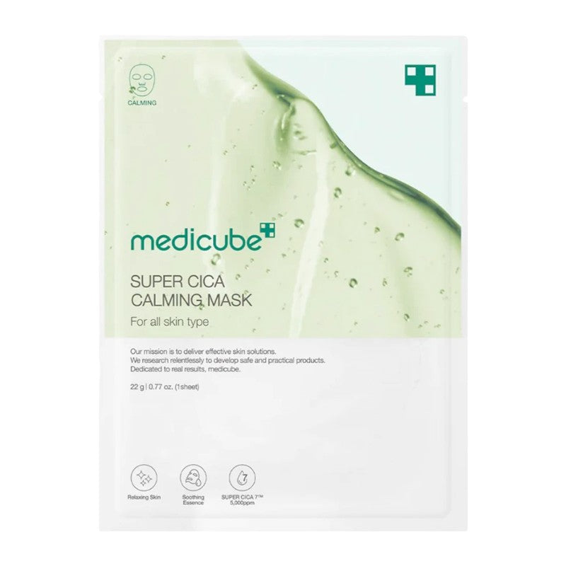 medicube Super Cica Calming Mask 22g x 1 Sheet