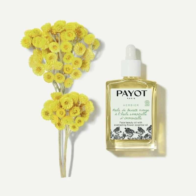 Payot HERBIER Face Beauty Oil With Everlasting Flower Essential Oil 30ml