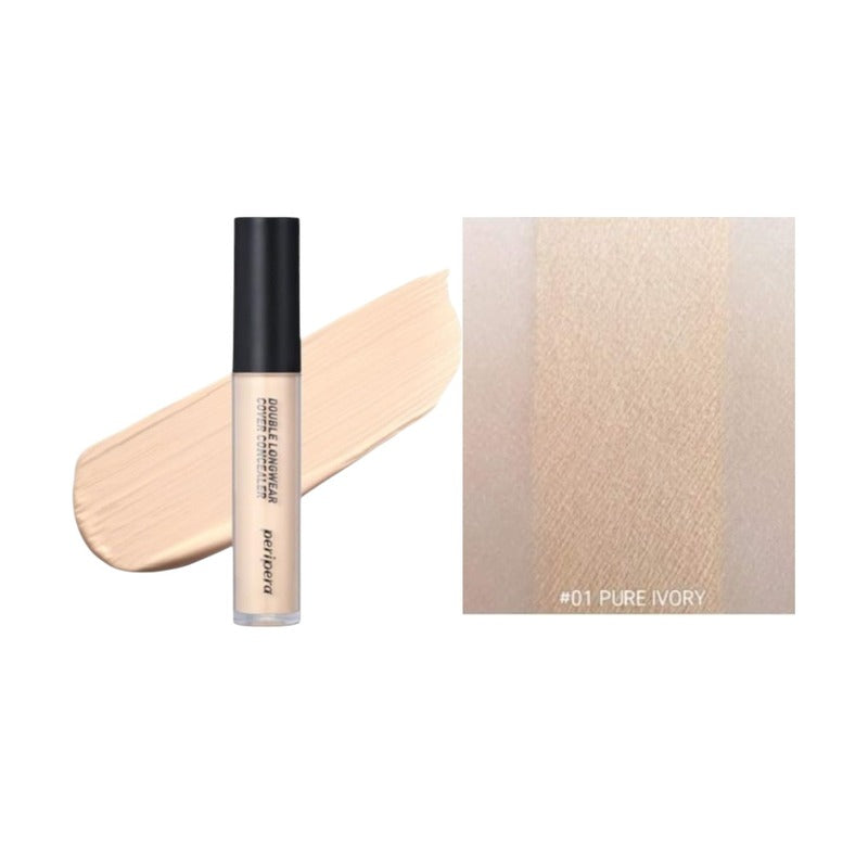 peripera Double Longwear Cover Concealer - 5 Colors 