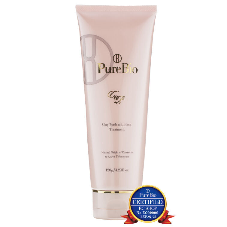 PureBio Clay Wash and Pack Treatment 120g