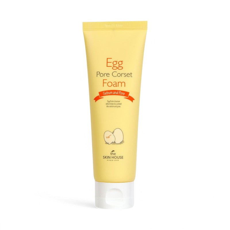 the SKIN HOUSE Egg Pore Corset Foam 120ml