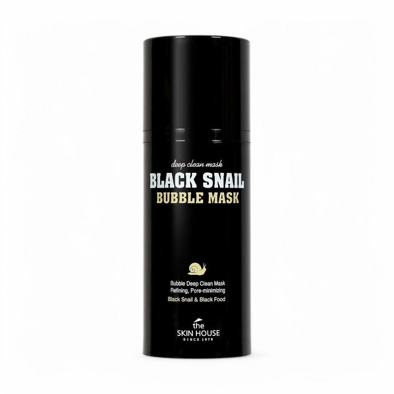 the SKIN HOUSE Black Snail Bubble Mask 100ml