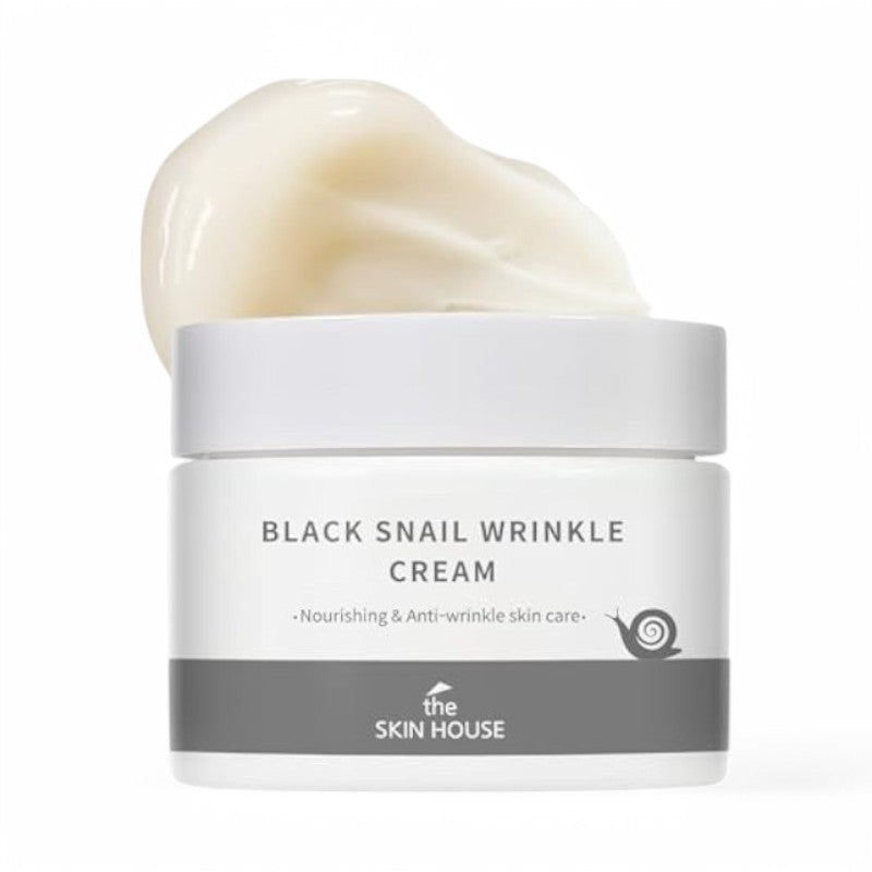 the SKIN HOUSE Black Snail Wrinkle Cream 50ml