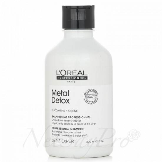 Serie Expert- Metal Detox Anti-Metal Cleansing Cream Shampoo 300ml/10oz
